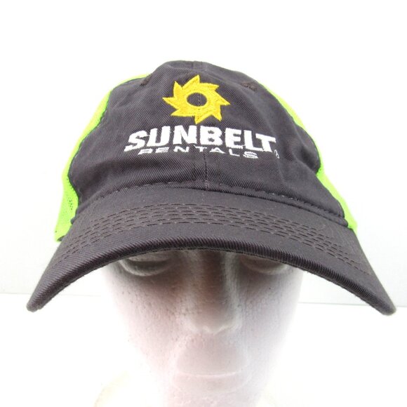 Sunbelt Rentals Embroidered Logo Men's Gray Mesh Back Adjustable Strap Back Cap - Picture 2 of 9